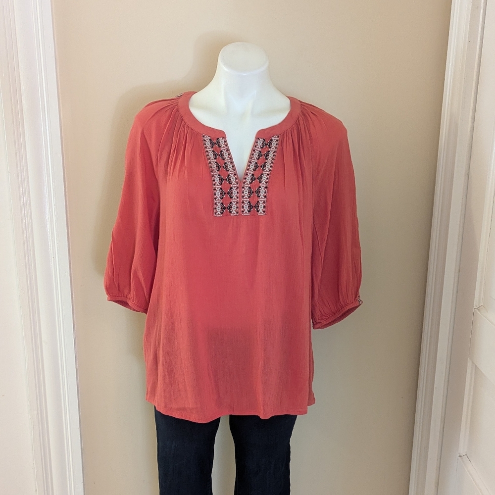 J. Jill nwt orange top size S